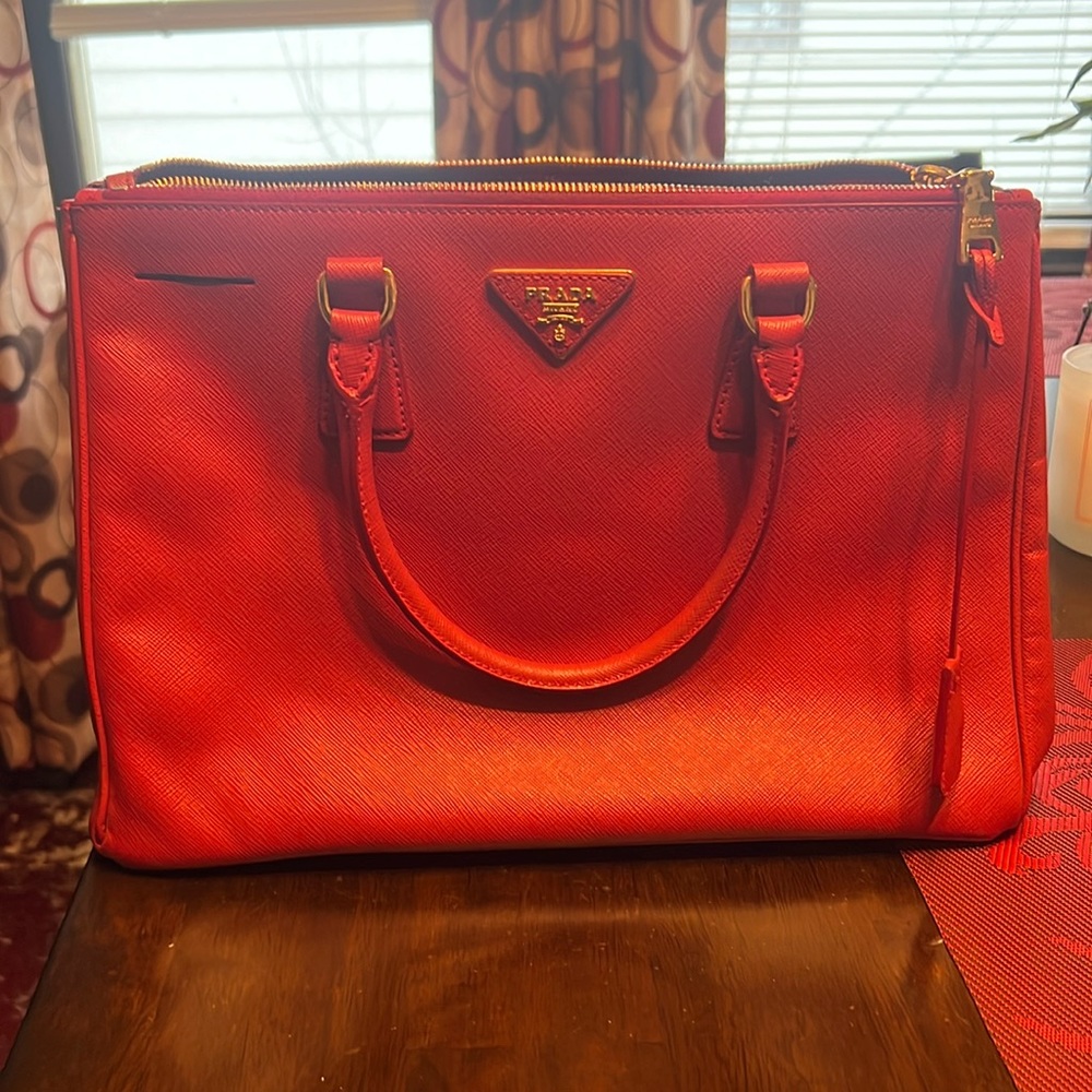 Prada Saffiano Lux Tote Bag